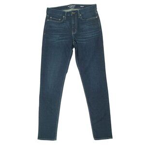 Banana Republic Jeans Men 31x34 Slim Fit Traveler Stretch Dark Blue Denim NWOT